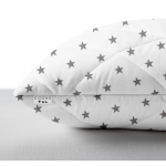 COSAS children's pillow STAR GREY - image-1